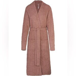 SKIMS Cozy Knit Robe in rose clay